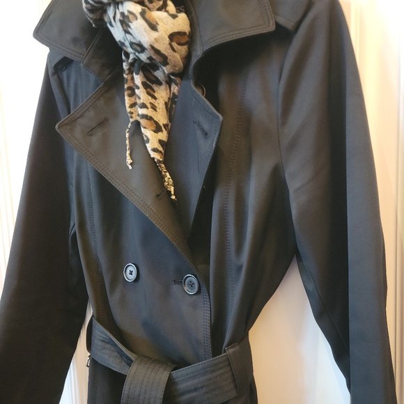 Express Double Breasted Classic Trenchcoat - Picture 2 of 15
